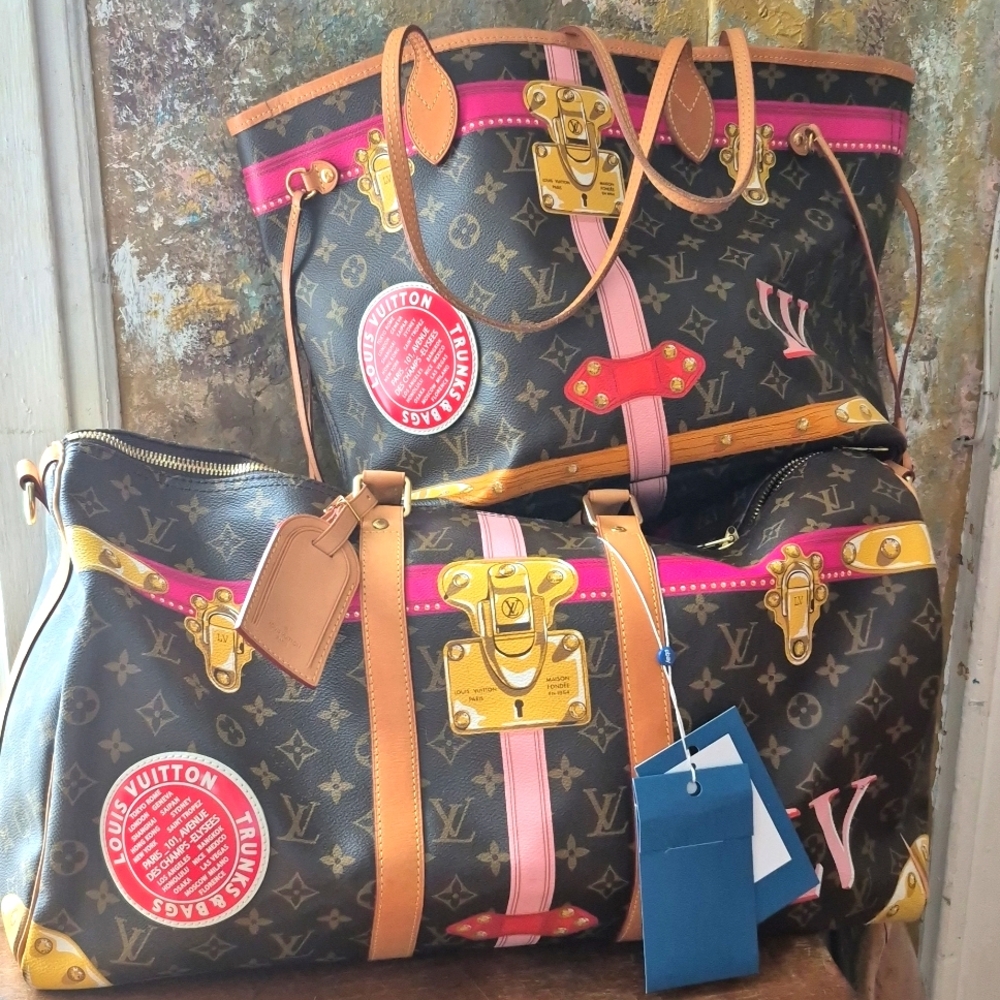 Louis Vuitton monogram Summer Trunks  Bandouliere 50 FIRM